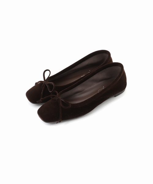 LE TALON（ルタロン）の「《追加4》スクエアベルベットバレエ（バレエ