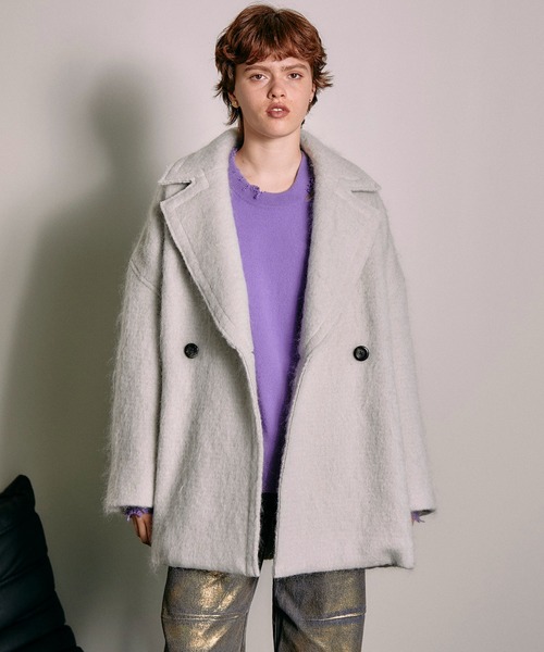 MAISON SPECIAL（メゾンスペシャル）の「Mohair Shaggy Coat/モヘア