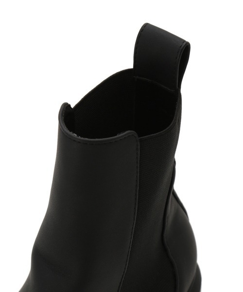 emmi（エミ）の「【emmi original】ecoサイドゴアブーツ（ブーツ