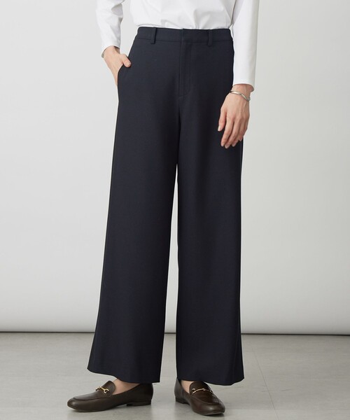 セール】ジョーゼット裏起毛 ワイド パンツ（その他パンツ）｜J.PRESS