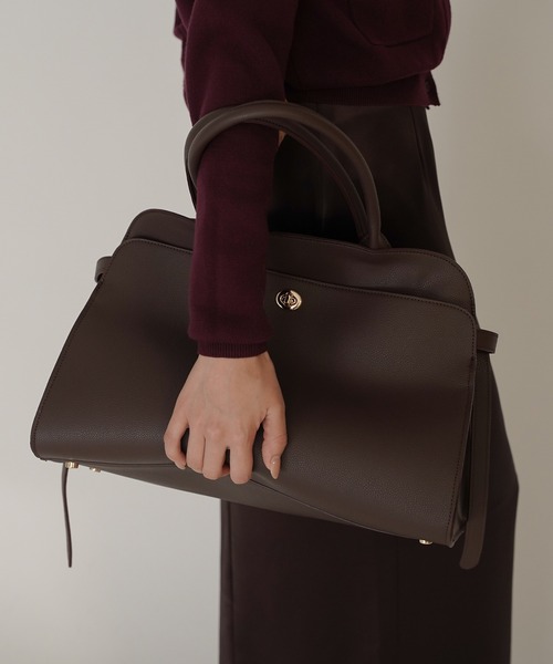 ベルテッド ボストン バッグ KINO THE KEI（ハンドバッグ）｜KINO THE