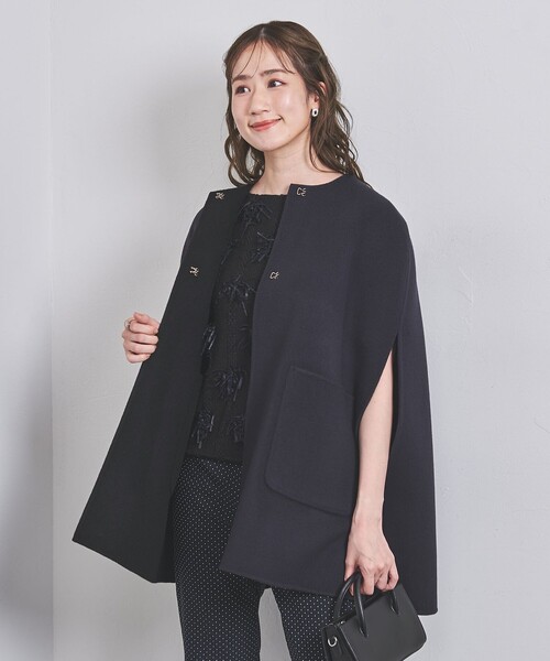 UNITED ARROWS（ユナイテッドアローズ）の「バイカラー リバー ケープ