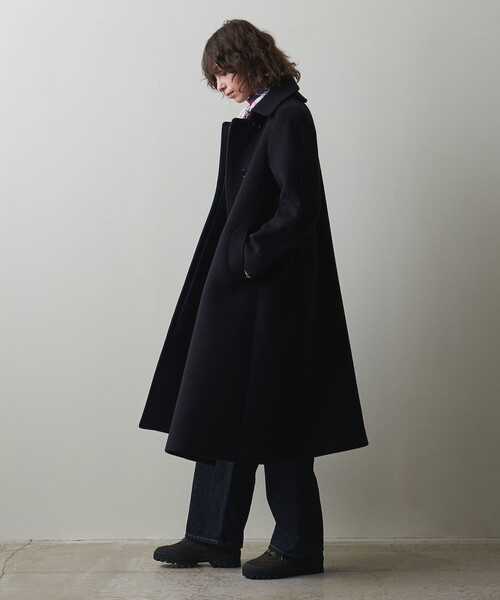 りこりこ】 alan スティーブンアラン ウールビーバーテントコート