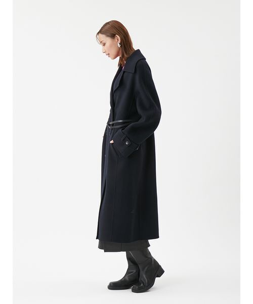 セール】ベルト付きリバーピーコート（ピーコート）｜Mila Owen（ミラ