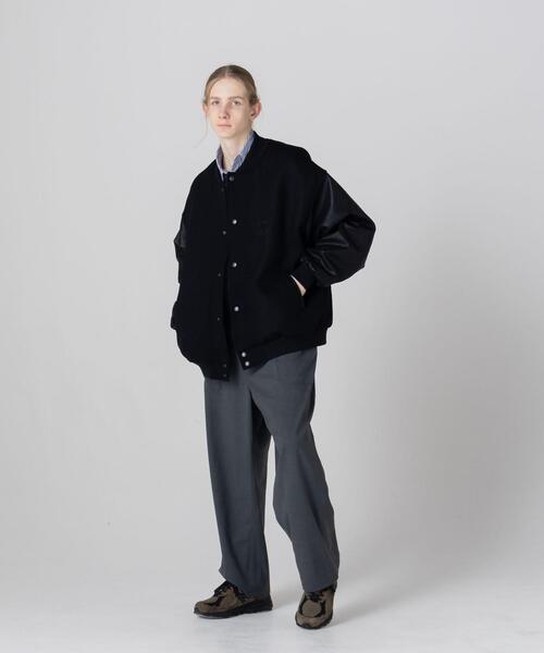 CITEN（シテン）の「＜CITEN＞5XLアワードブルゾン スタジャン