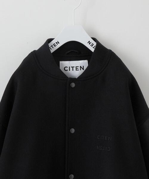 CITEN（シテン）の「＜CITEN＞5XLアワードブルゾン スタジャン