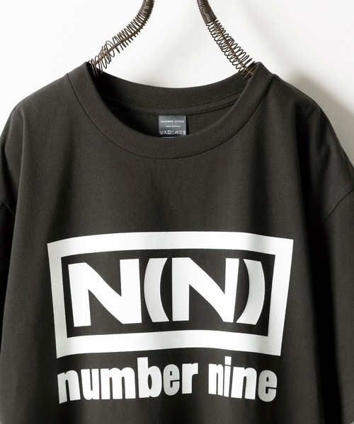 N(N) number nine_T-SHIRT / N(N)ボックスロゴ & ナンバーナインバック