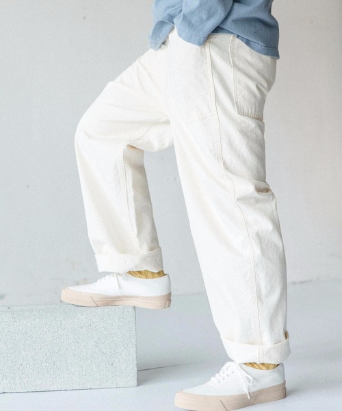 OMNIGOD mens / オムニゴッド] ネップツイル PWイージーパンツ