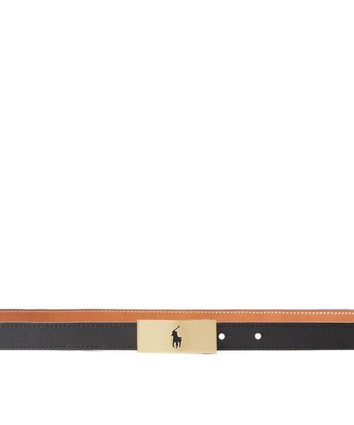 Polo ID リバーシブル ヴァケッタ レザー ベルト（ベルト）｜POLO