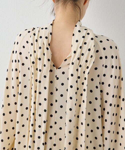 ドットボウタイブラウス（シャツ/ブラウス）｜Whim Gazette（ウィム