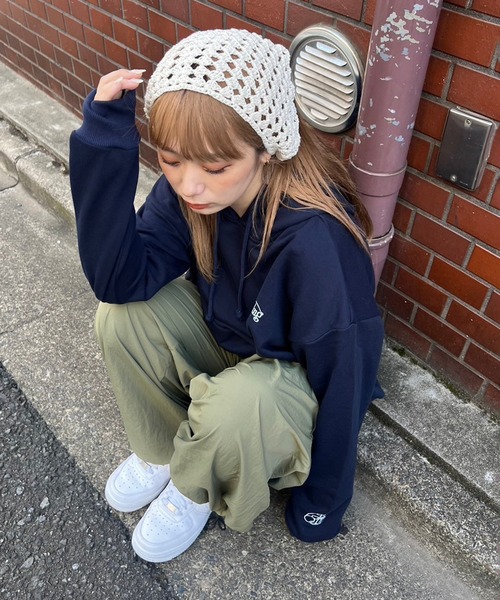 NUNIFE（ユニフィー）の「【NUNIFE】《さやべびコラボ》胸元ロゴ裏毛