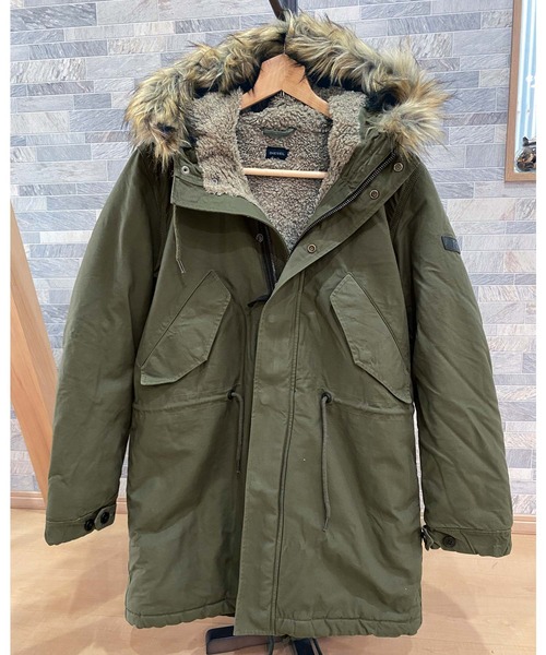 DIESEL（ディーゼル）の「裏ボア ミリタリー 中綿 モッズコート J