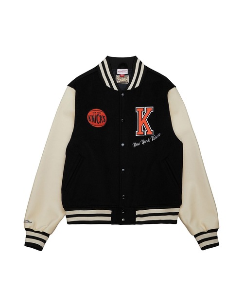 MITCHELL & NESS UNISEX VARSITY JACKET NYK（ミッチェルアンドネス