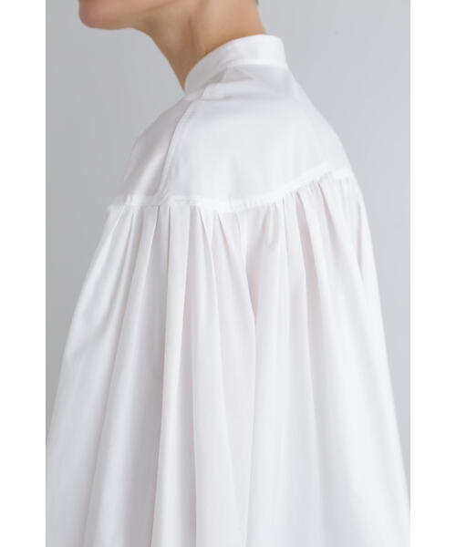 タイプライターギャザーブラウス（シャツ/ブラウス）｜LE PHIL