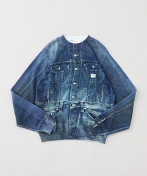 DAIRIKU（ダイリク）の「Fulling Damage Border Knit（ニット/セーター