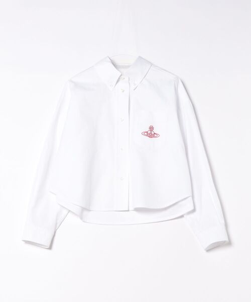 ｵｰｶﾞﾆｯｸｵｯｸｽﾎﾞﾀﾝﾀﾞｳﾝｸﾛｯﾌﾟﾄﾞｼｬﾂ（シャツ/ブラウス）｜Vivienne