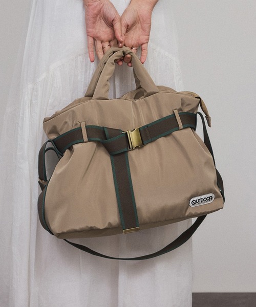 追加・A4対応】【OUTDOOR PRODUCTS for SALON】別注2WAY横型トート