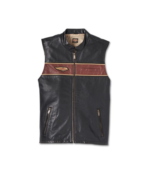 120周年記念レザーベスト（ベスト）｜Harley-Davidson（ハーレー