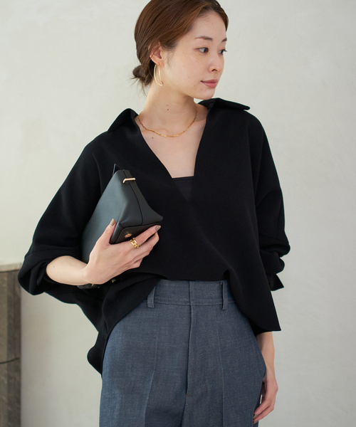 セール】《追加》GEORGETTE SKIPPER ブラウス（シャツ/ブラウス