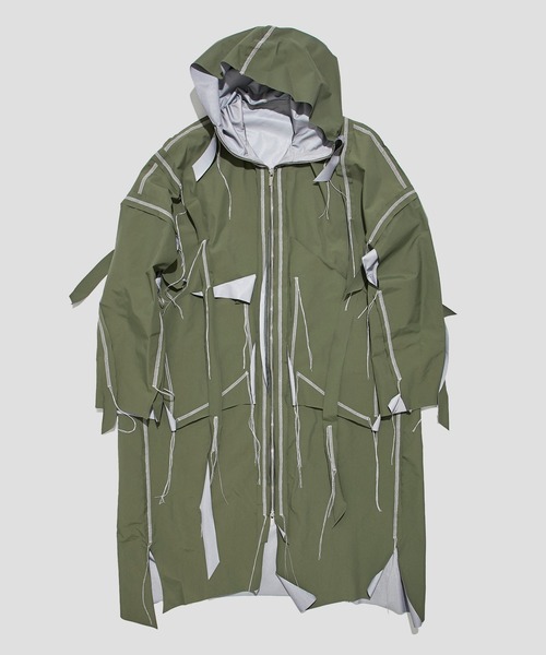 sulvam / サルバム】CUTTING HOODED COAT / カッティングフーデッド