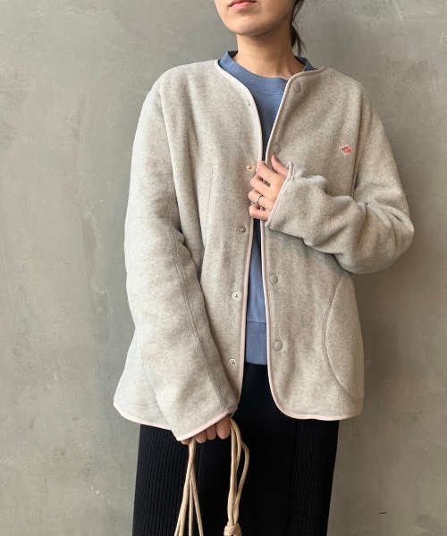 DANTON（ダントン）の「[DANTON/ダントン] フリースノーカラー