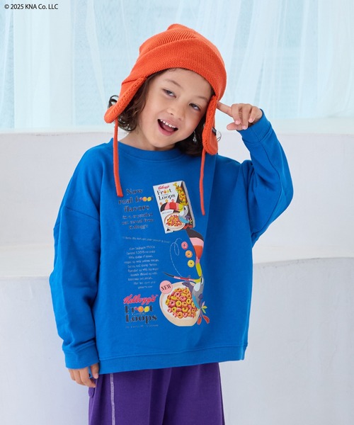 セール】【Kellogg's/ケロッグ】別注プリントトレーナー（スウェット