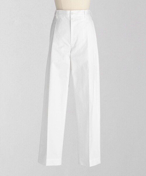 LOEFF＞ツイル 2タック パンツ（その他パンツ）｜LOEFF（ロエフ）の