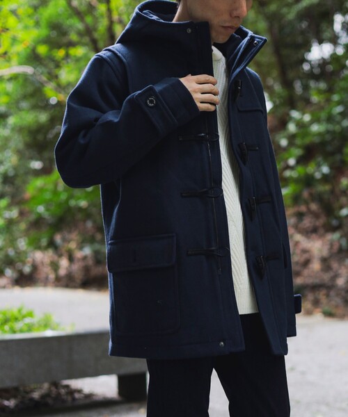 完売間近】ジップ ダッフル コート/Zip-Up Duffle Coat（ユニセックス