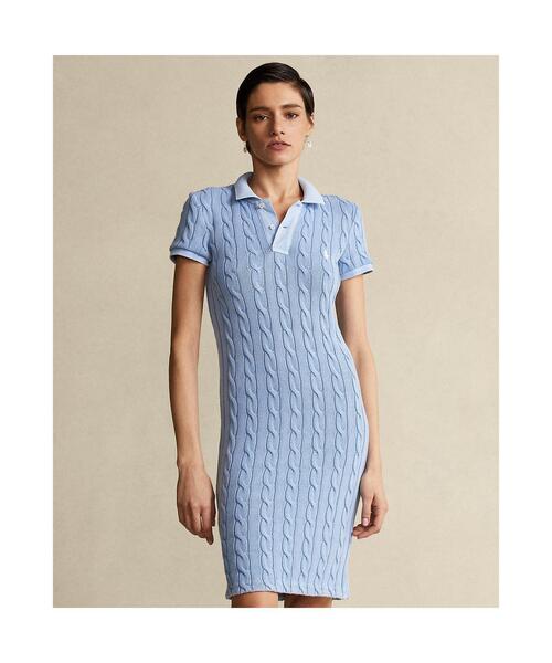 POLO RALPH LAUREN（ポロ ラルフ ローレン）の「ケーブルニット ポロ