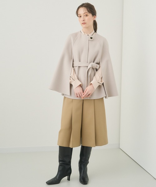 ANAYI（アナイ）の「シャルムビーバーケープコート（ポンチョ）」 - WEAR