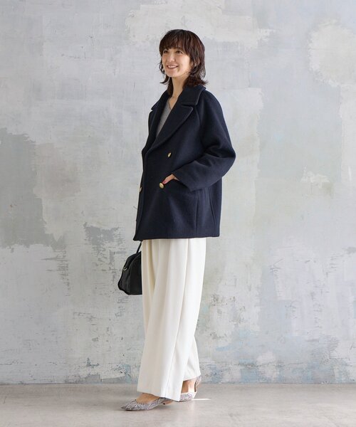 リバイバル/新色追加】ラグランPコート（ピーコート）｜RIVE DROITE