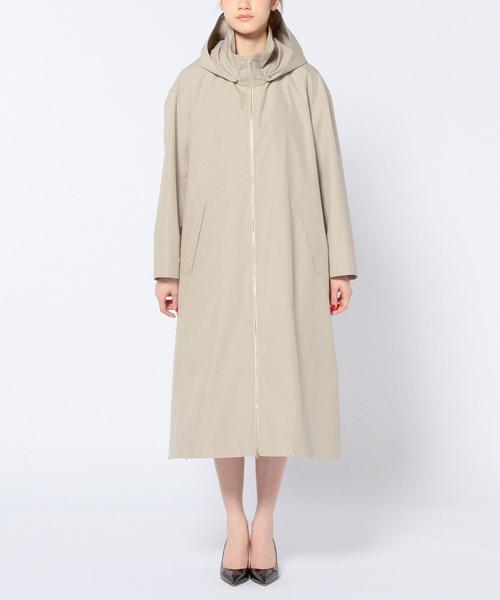 Drawer（ドゥロワー）の「DRAWER フード ロングコート（その他アウター