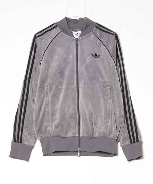 adidas（アディダス）の「SST アディカラー ベロア トラックトップ