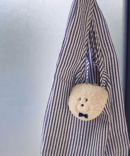 JOUET / ジョエット 】アニマルクマちゃん ギンガムチェックエコバッグ