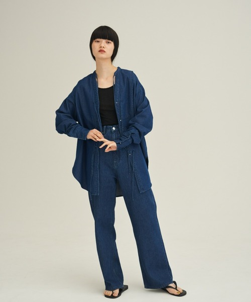 ENOF（イナフ）の「denim shirt（シャツ/ブラウス）」 - WEAR