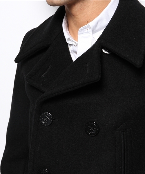 WACKO MARIA（ワコマリア）の「P-COAT(RED×WHT STRIPE)（ピーコート