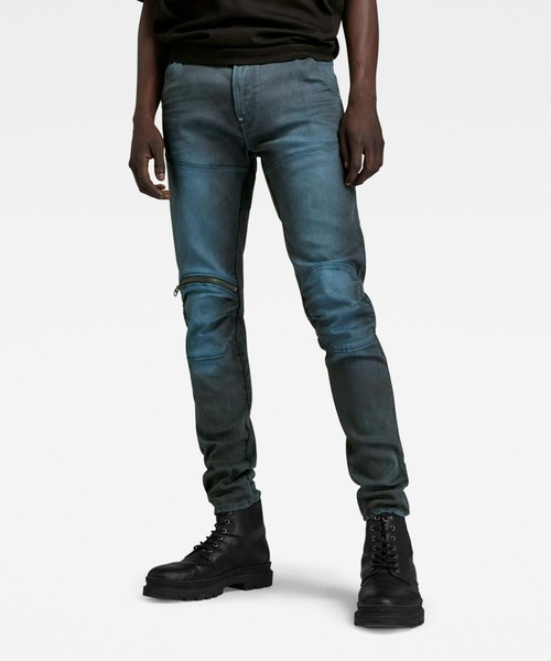 G-STAR（ジースター）の「5620 3D ZIP KNEE SKINNY JEANS/立体裁断