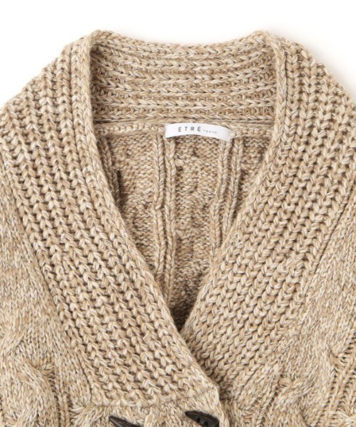 ETRE TOKYO（エトレトウキョウ）の「ミックスヤーンショートニット