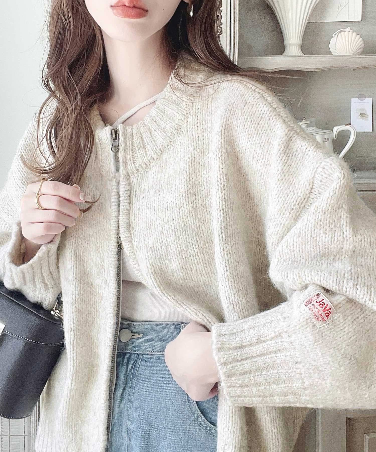 セール】《Javaジャバコラボ》着こなし自由自在。2wayダブルジップ