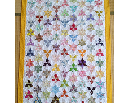 パッチワークキルトのタペストリー[送料無料] タペストリー・壁掛け