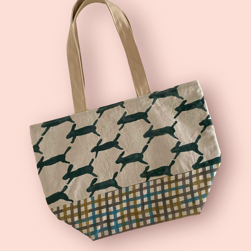 ミナペルホネン Lサイズ パッチワーク トートバッグ minaperhonen