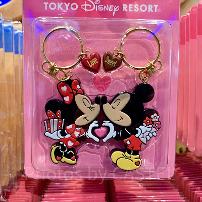 ミッキー＆ミニーのキーチェーン（プレゼント）| キャステル | CASTEL