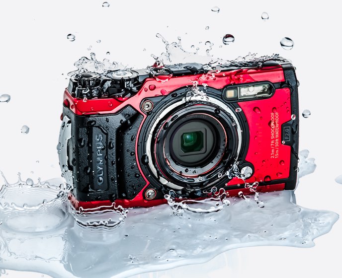 Olympus Tough TG-6 Waterproof Camera, Black (050332192430