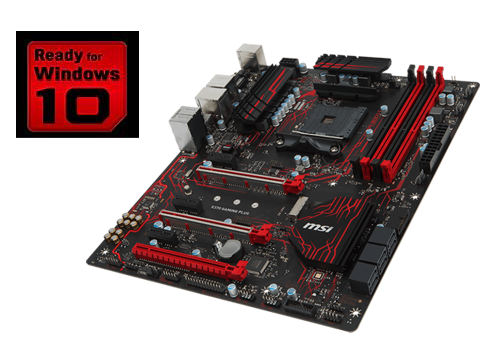 MSI PERFORMANCE GAMING X370 GAMING PLUS AM4 ATX AMD Motherboard
