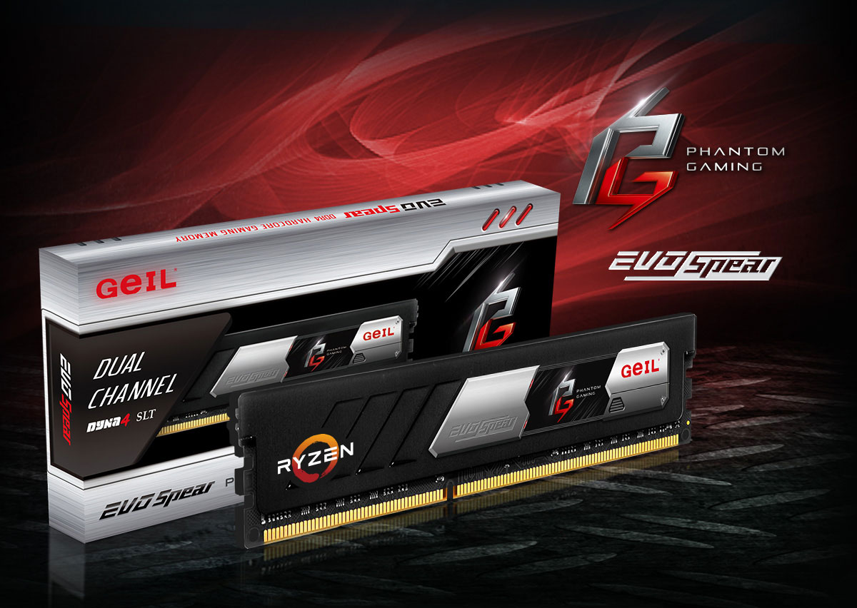 GeIL EVO SPEAR Phantom Gaming Edition (AMD) 16GB (2 x 8GB) DDR4