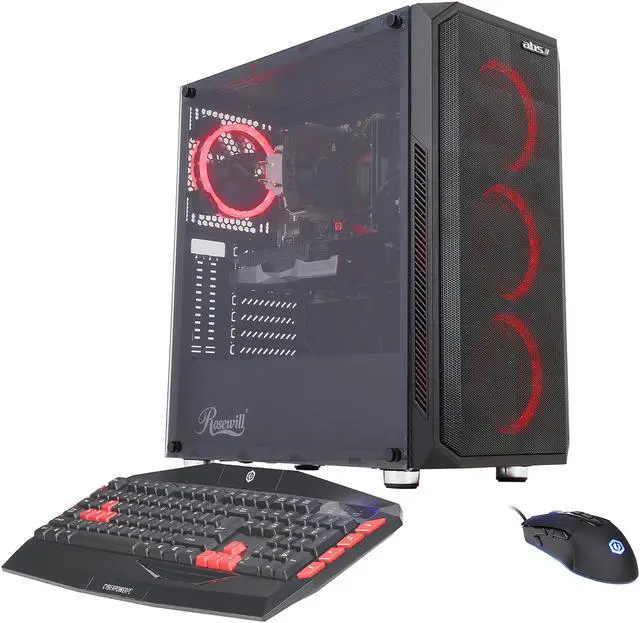 ABS Mage M - Ryzen 5 3600 - Radeon RX 5700 XT Desktop PC - Newegg.com