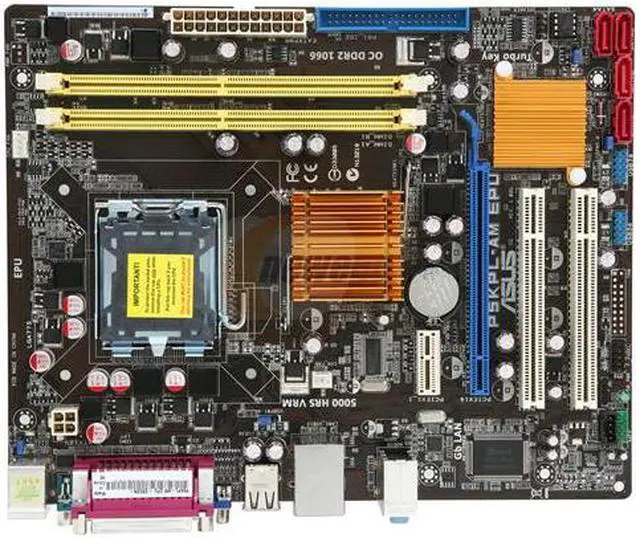 ASUS P5KPL-AM EPU LGA 775 Micro ATX Intel Motherboard - Newegg.com