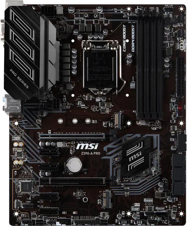 MSI PRO Z390-A PRO LGA 1151 ATX Intel Motherboard - Newegg.ca