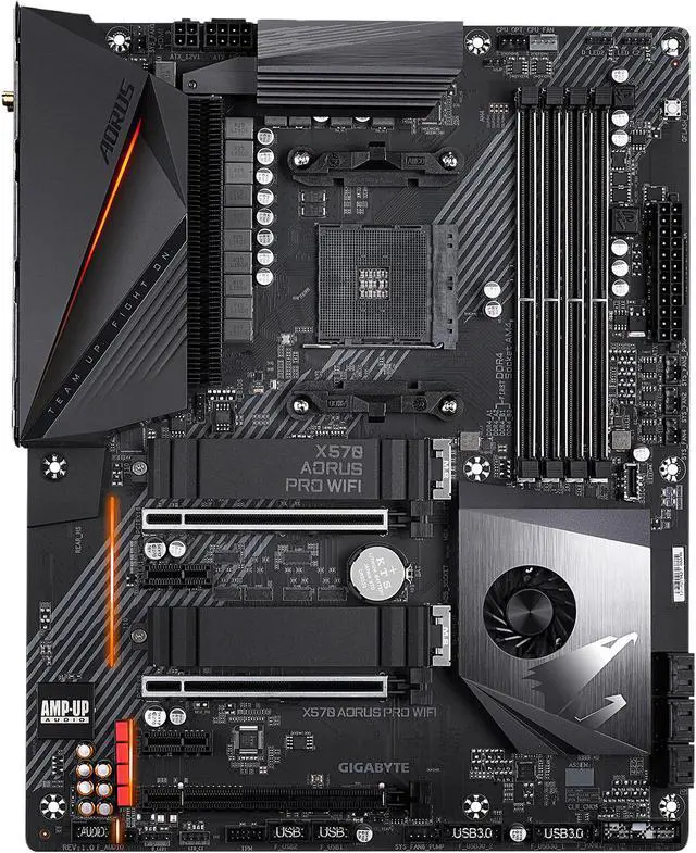 GIGABYTE X570 AORUS PRO WIFI AMD ATX Motherboard - Newegg.com