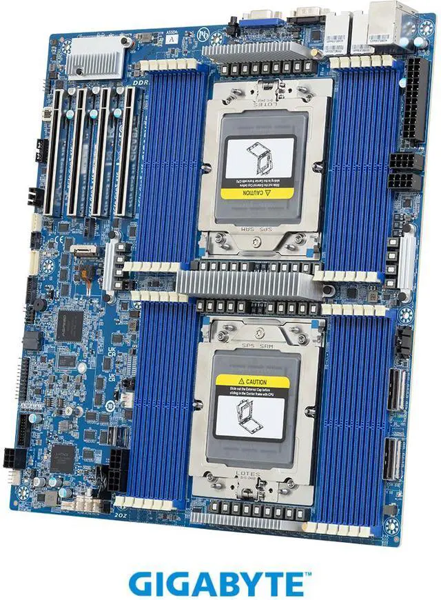GIGABYTE MZ73-LM2 Motherboard - AMD EPYC™ 9005/9004 - E-ATX DP